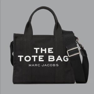 Marc Jacobs the Mini Canvas Tote Bag Black